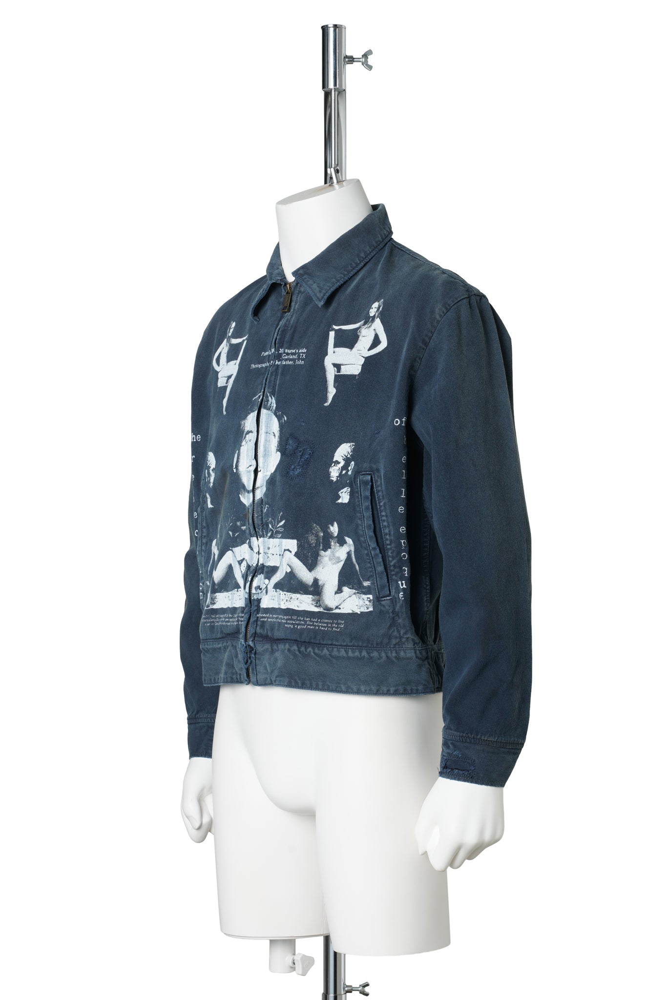 INITIATION INTO NOTHINGNESS MECHANICS JACKET / NAVY