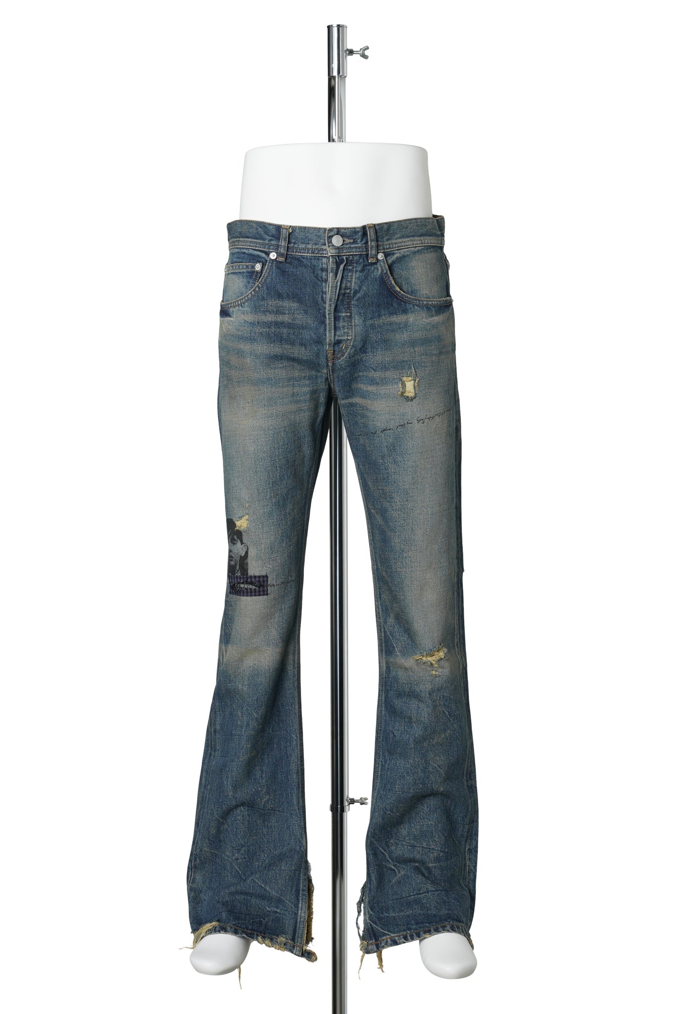 ONLY SON (BRUISED) JEANS / PATCHED DEEP BLUE