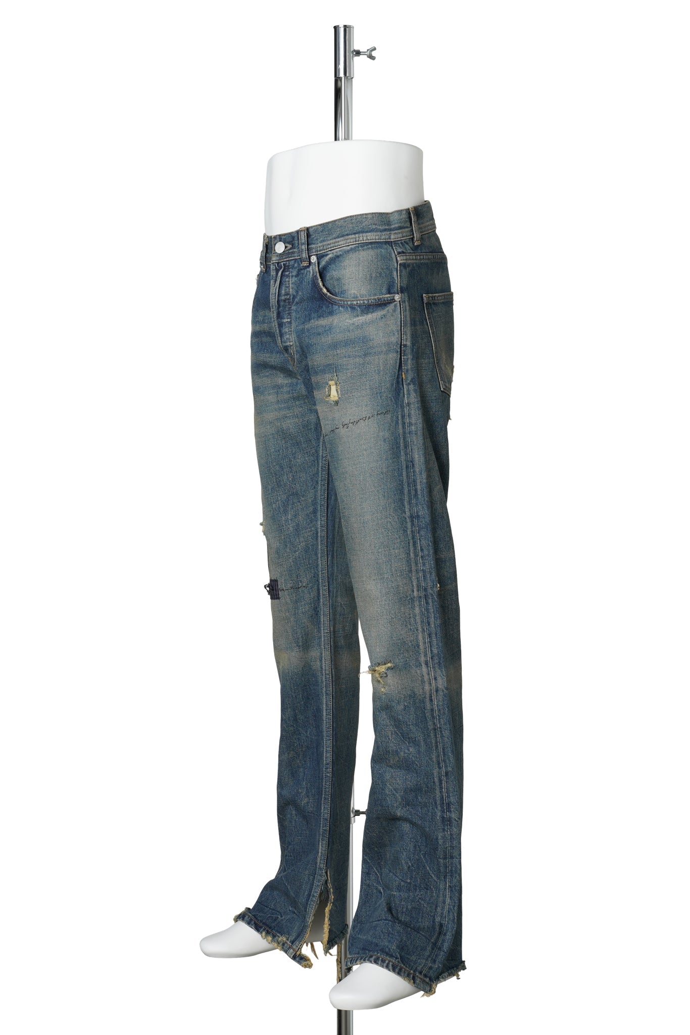 ONLY SON (BRUISED) JEANS / PATCHED DEEP BLUE