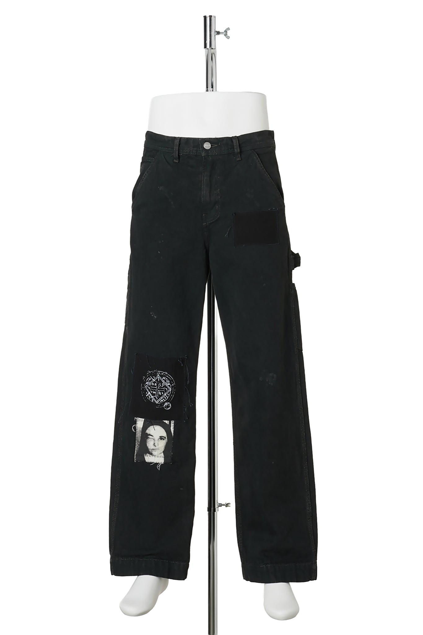 PAINT PANTS / BLACK
