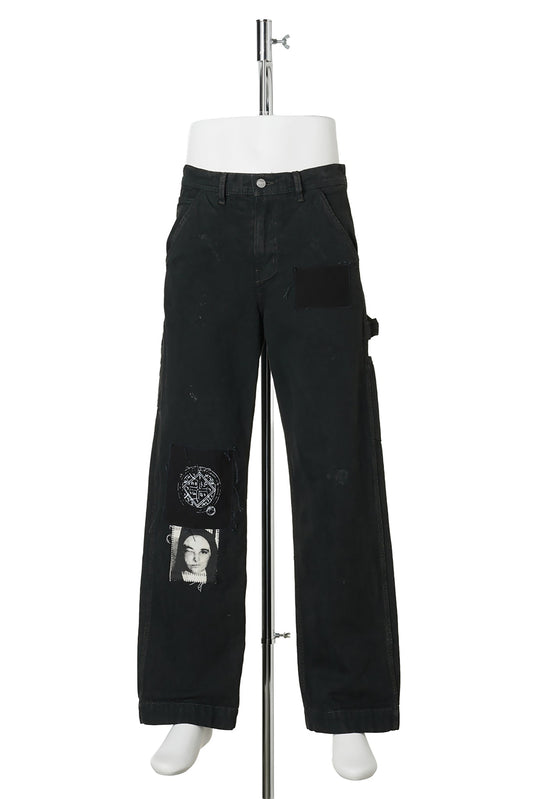 PAINT PANTS / BLACK