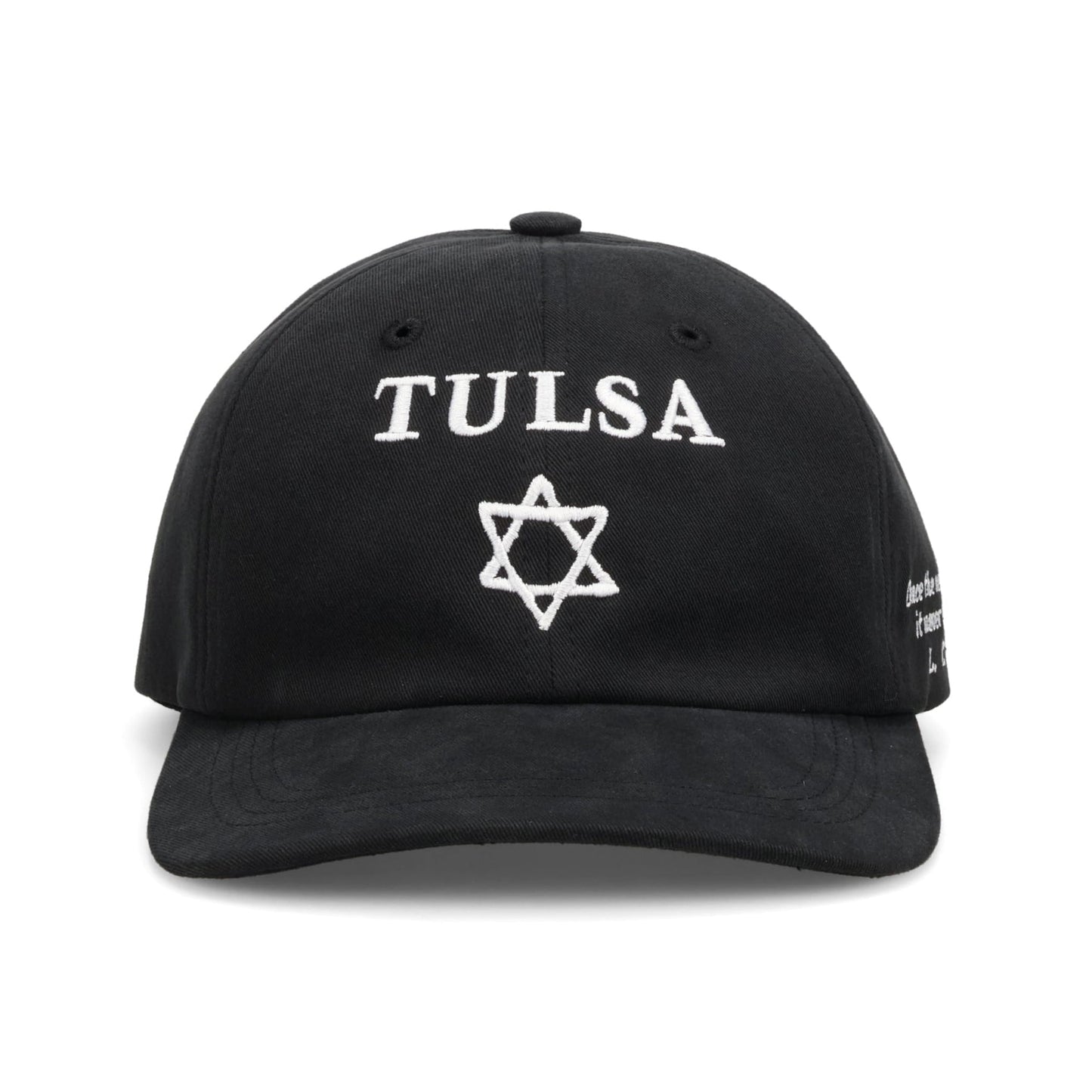 TULSA 6-PANEL HAT / BLACK