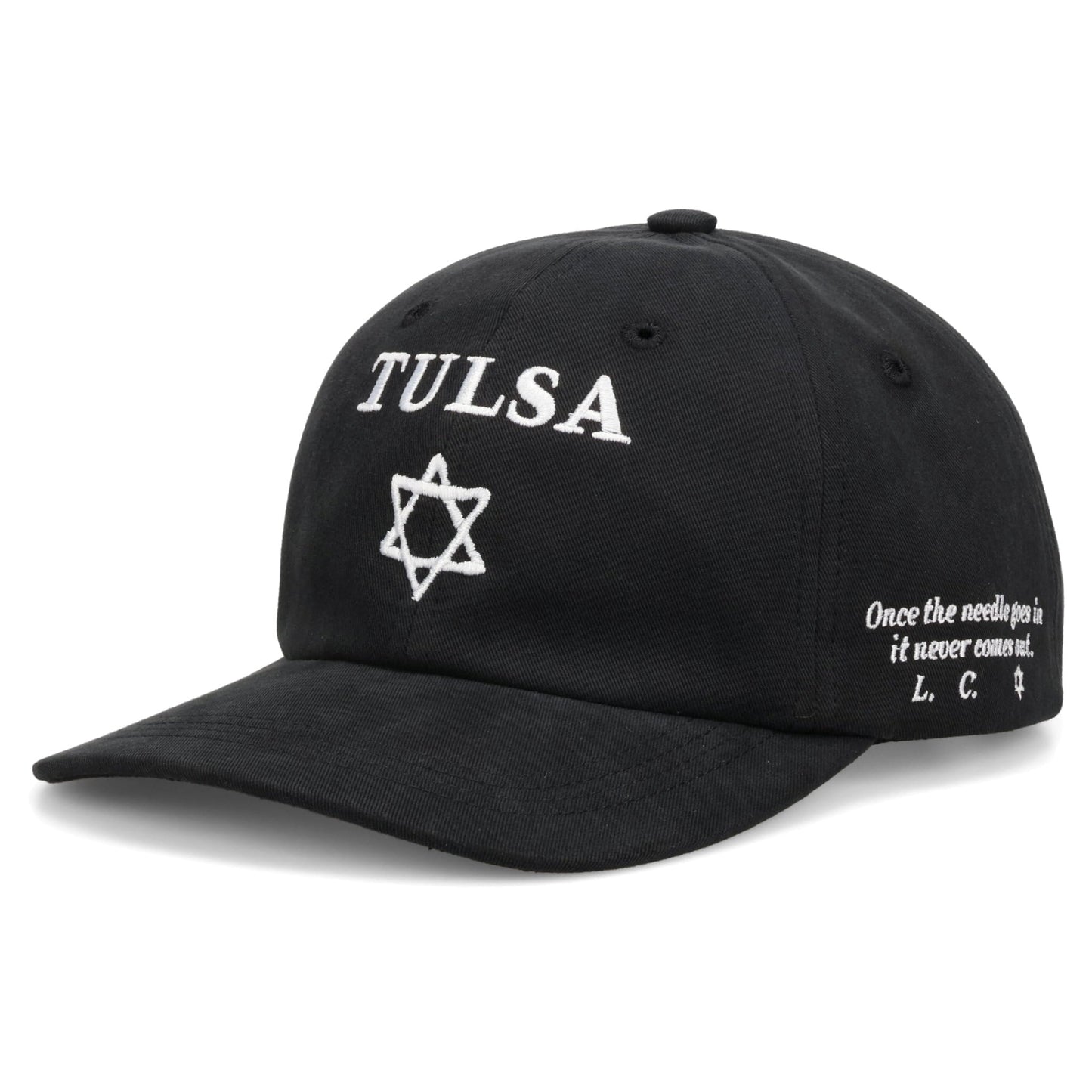 TULSA 6-PANEL HAT / BLACK