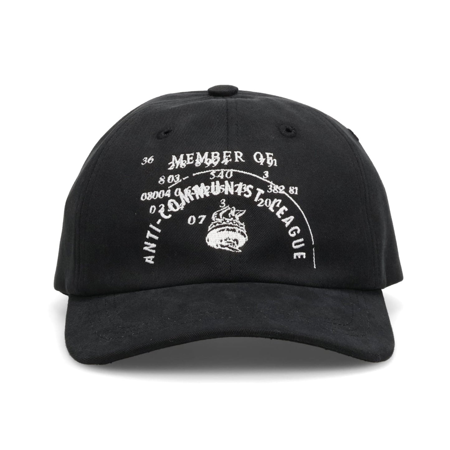 ANTI-COMMUNIST LEAGE 6-PANEL HAT / BLACK