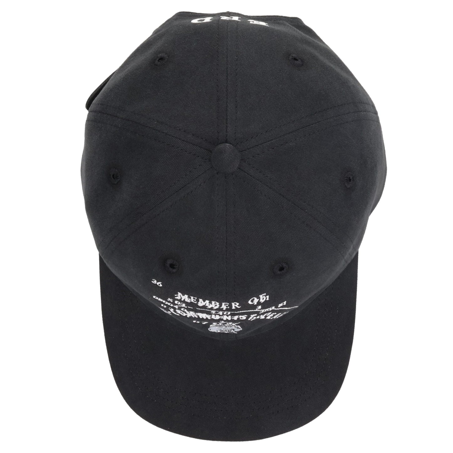 ANTI-COMMUNIST LEAGE 6-PANEL HAT / BLACK