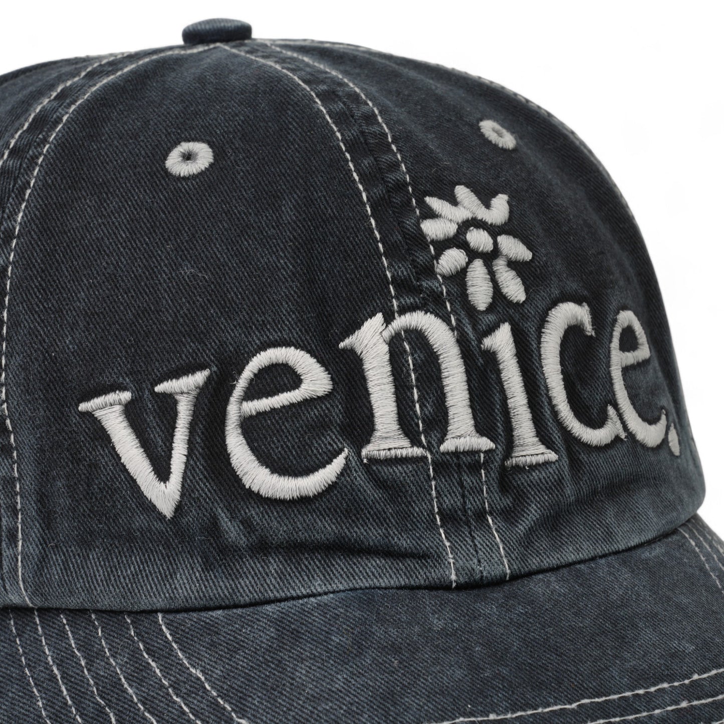 VENICE CAP WOVEN / BLACK