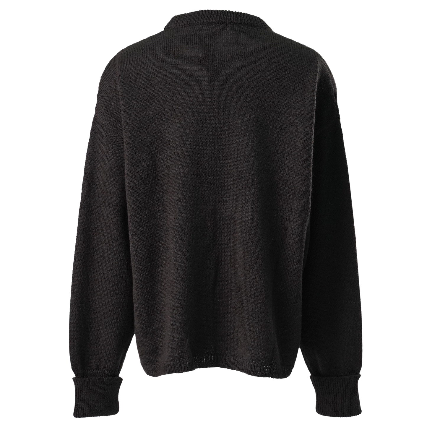 НАНААН WOOL MOHAIR SWEATER KNIT / BLACK