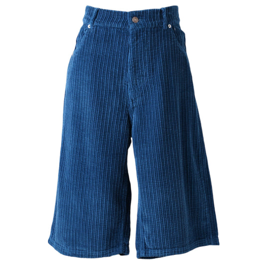 CORDUROY SHORTS WOVEN / BLUE