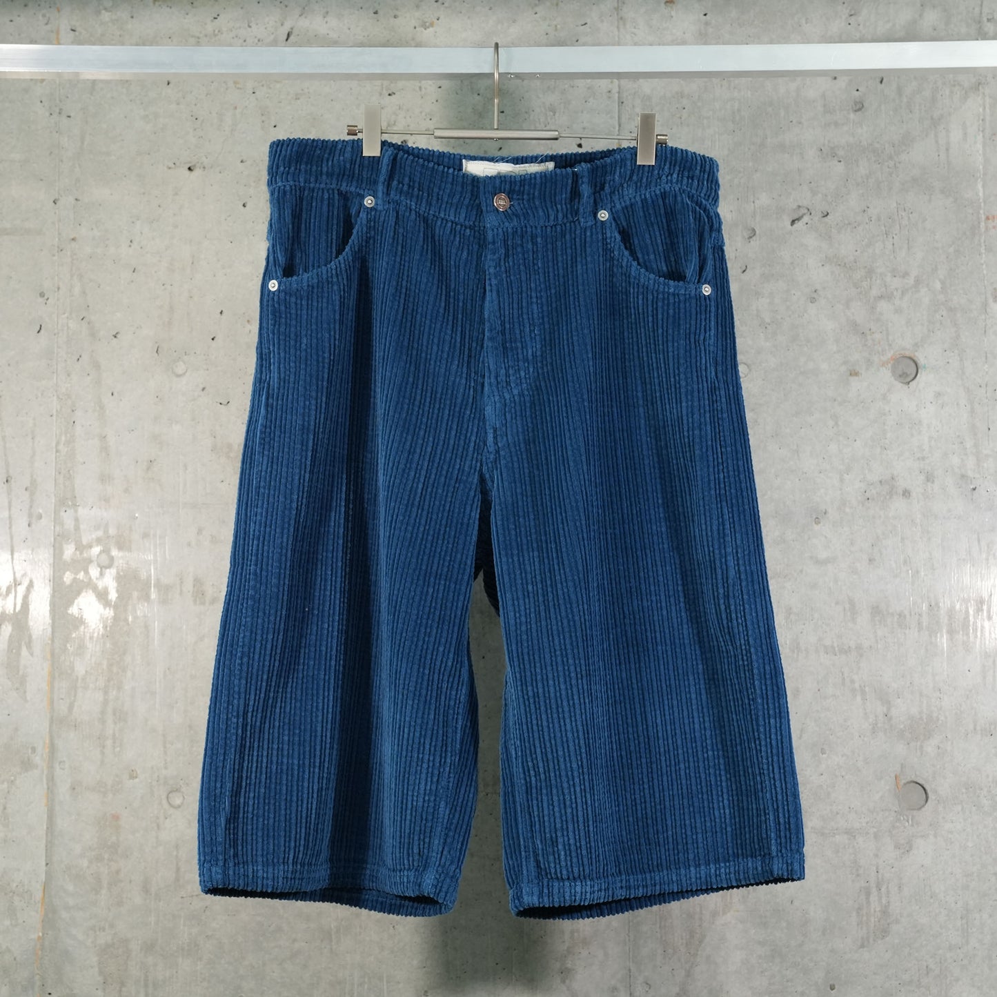 CORDUROY SHORTS WOVEN / BLUE