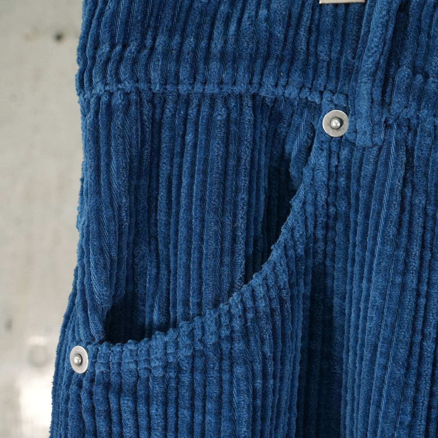 CORDUROY SHORTS WOVEN / BLUE