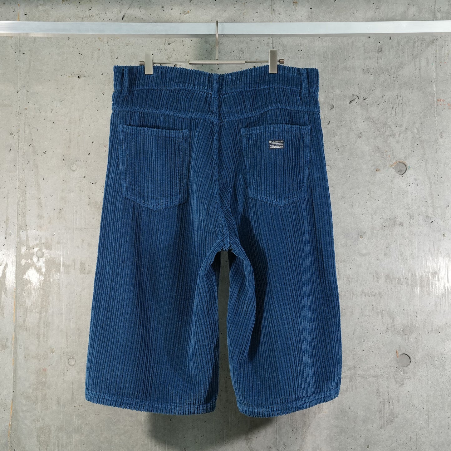 CORDUROY SHORTS WOVEN / BLUE