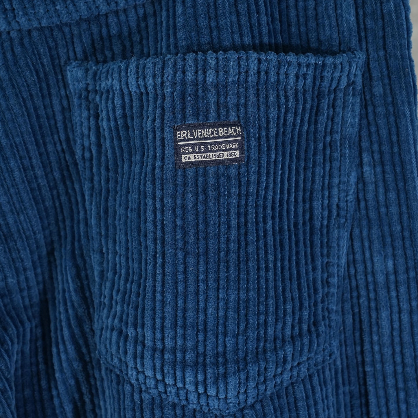 CORDUROY SHORTS WOVEN / BLUE