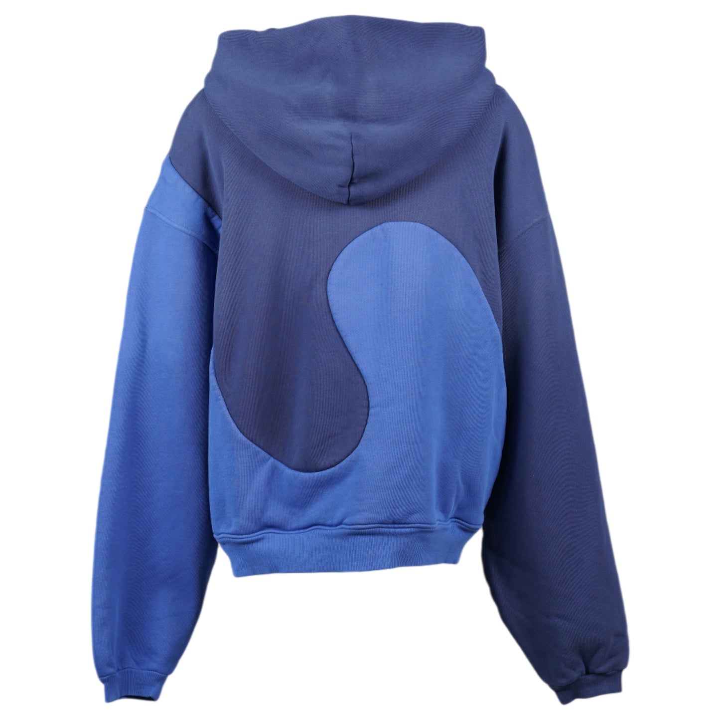 UNISEX CLASSIC SWIRL HOODIE KNIT / BLUE BLUE