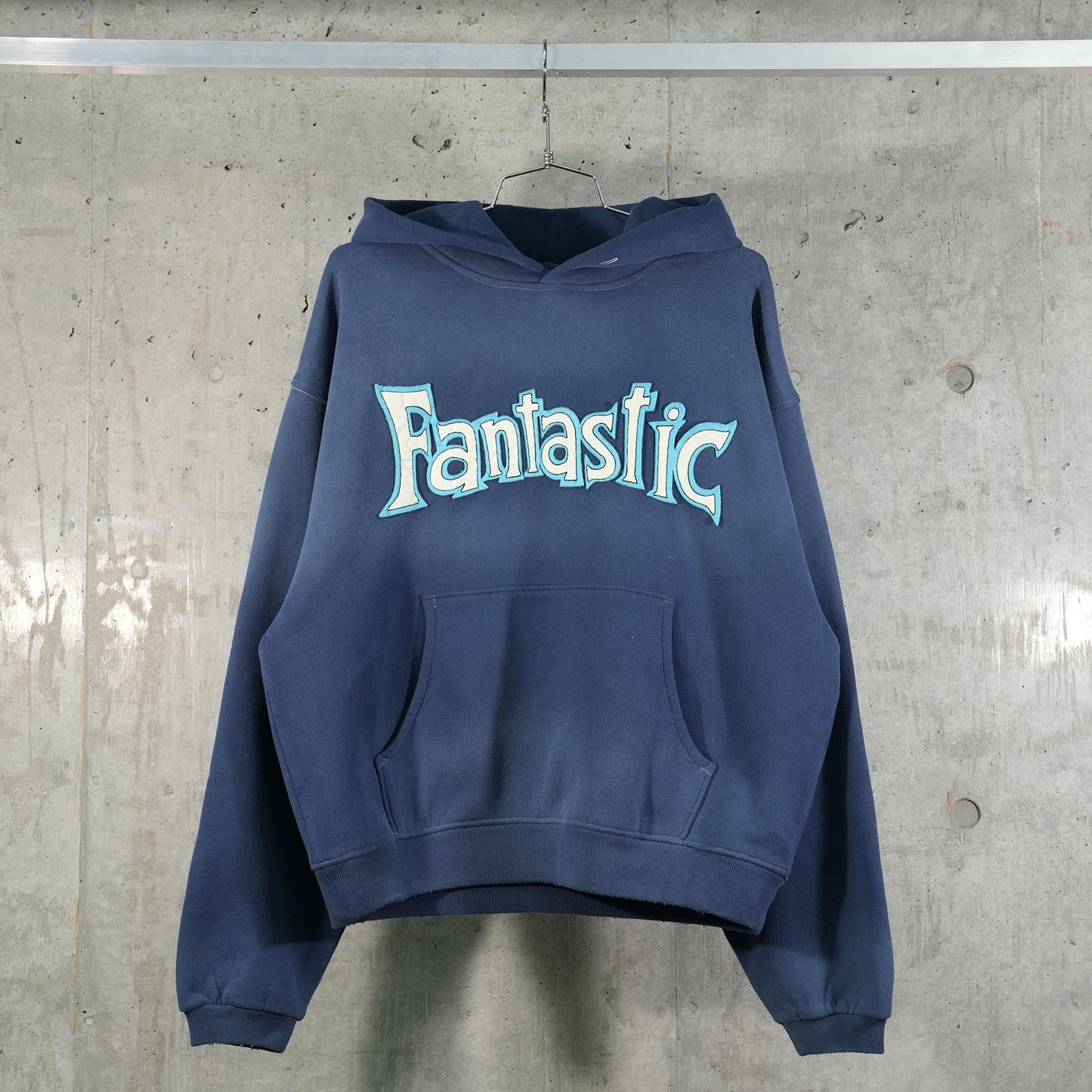 FANTASTIC HOODIE KNIT / NAVY