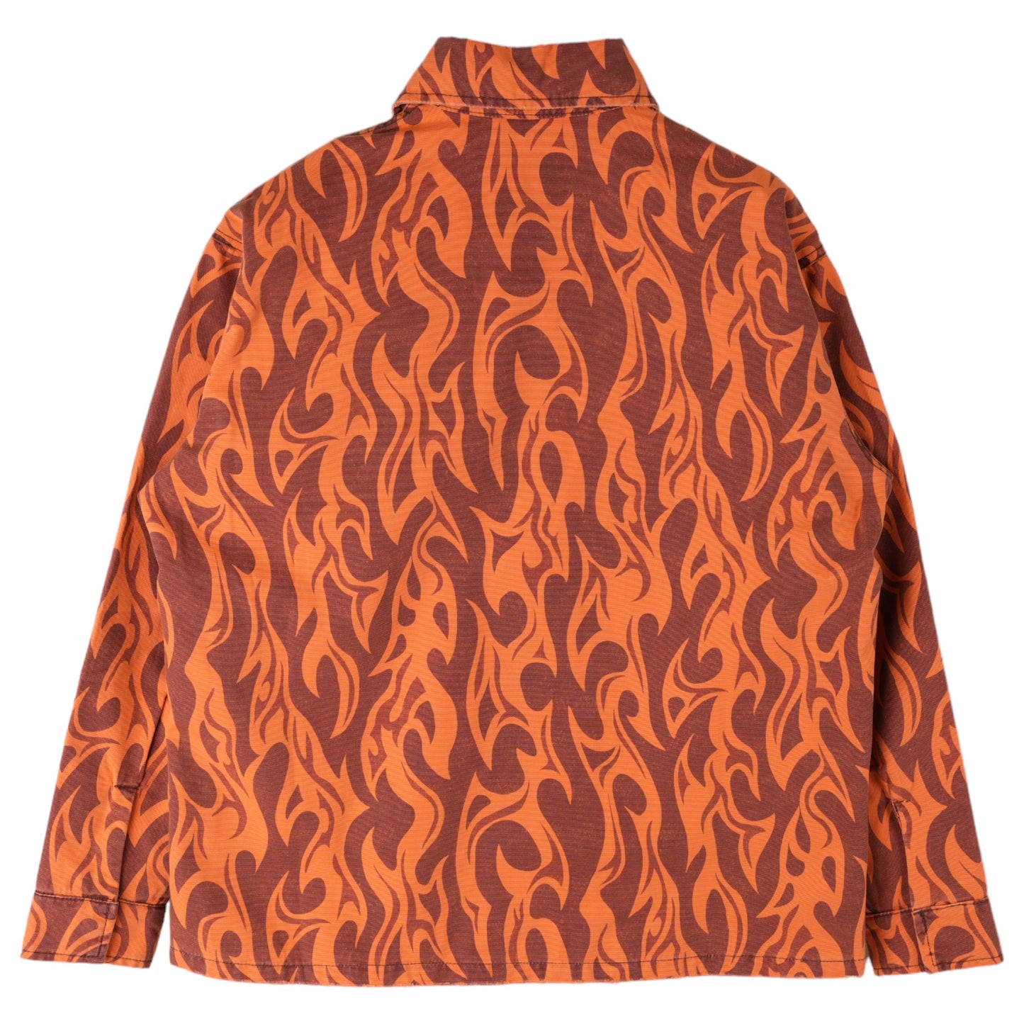 UNISEX CANVAS JACKET WOVEN / ORANGE FLAME