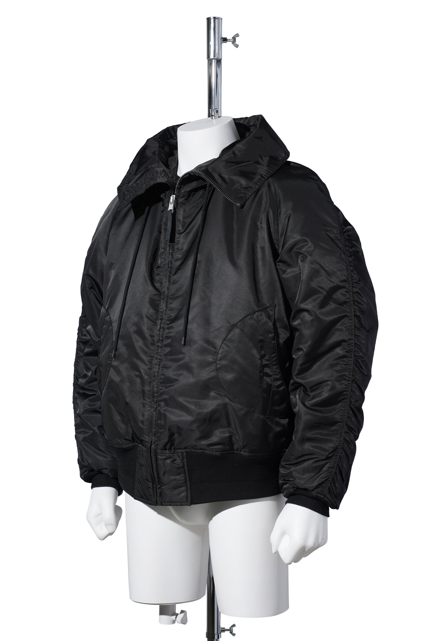 UNISEX FLIGHT BOMBER JACKET WOVEN / BLACK