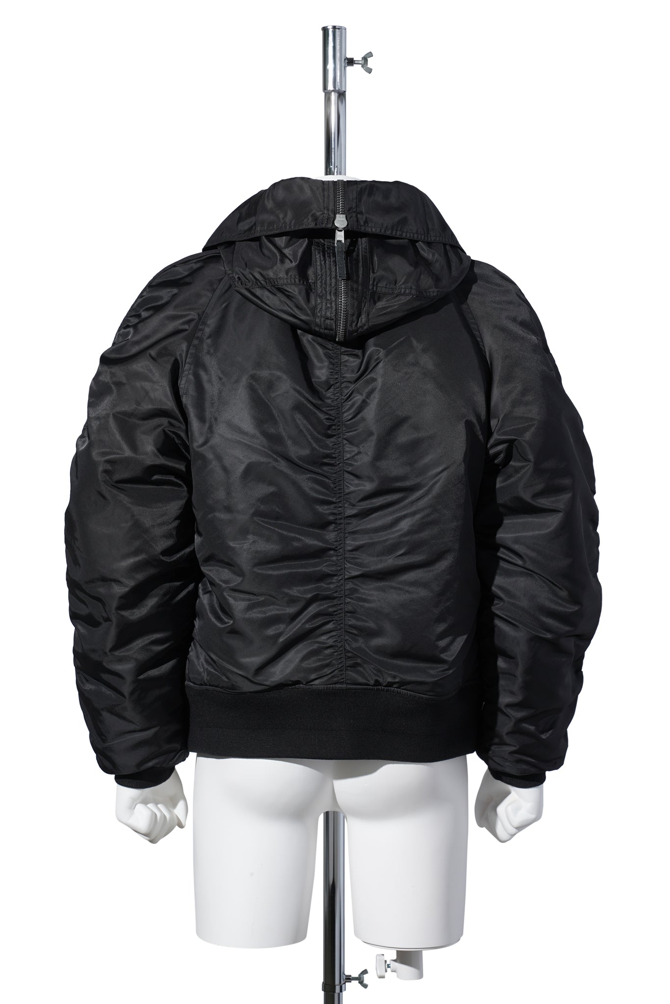 UNISEX FLIGHT BOMBER JACKET WOVEN / BLACK