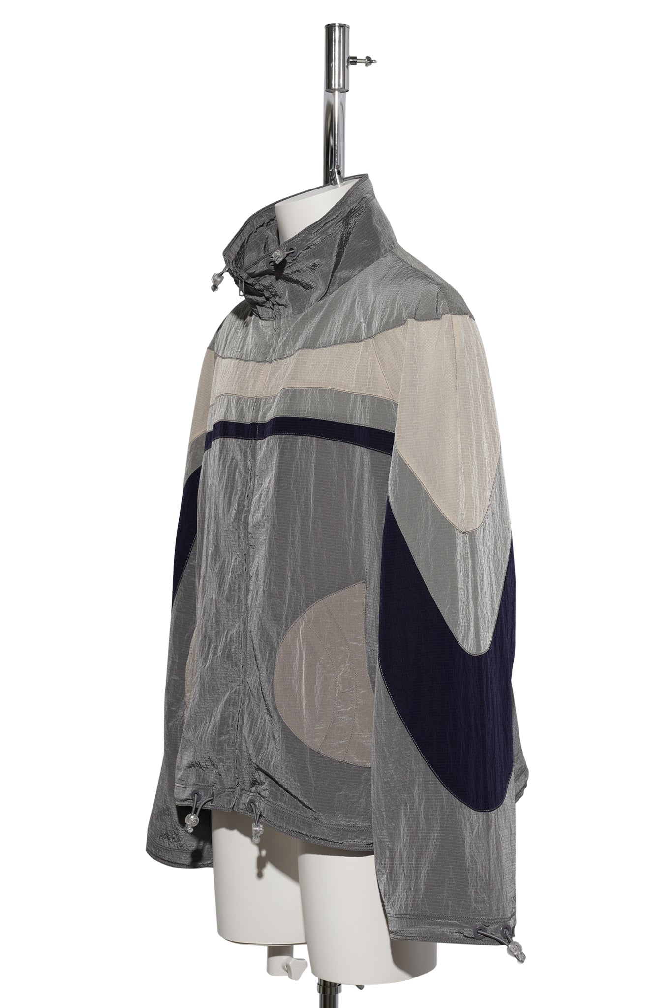 UNISEX NYLON RAVE JACKET WOVEN / GREY