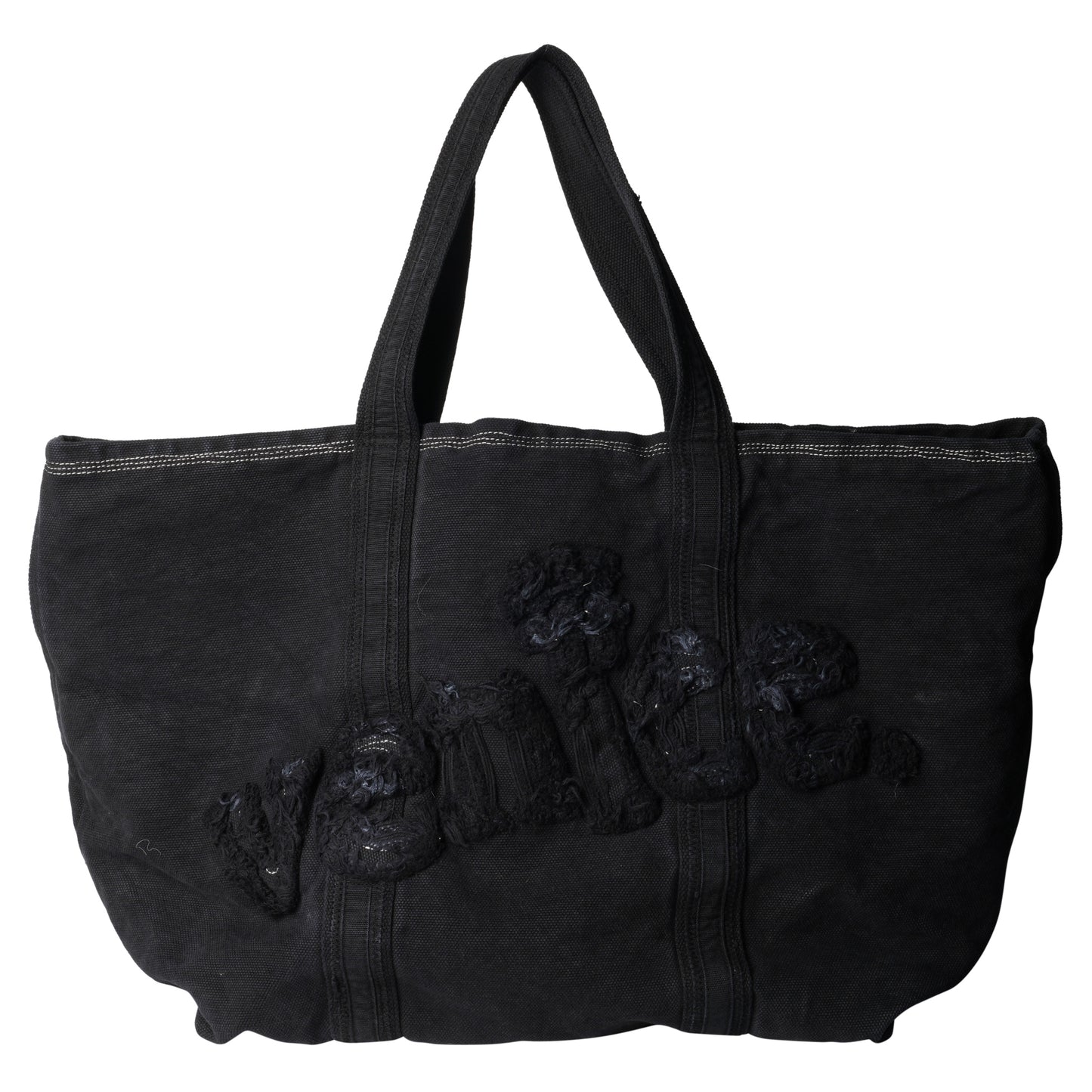 UNISEX VENICE TOTE BAG WOVEN / BLACK