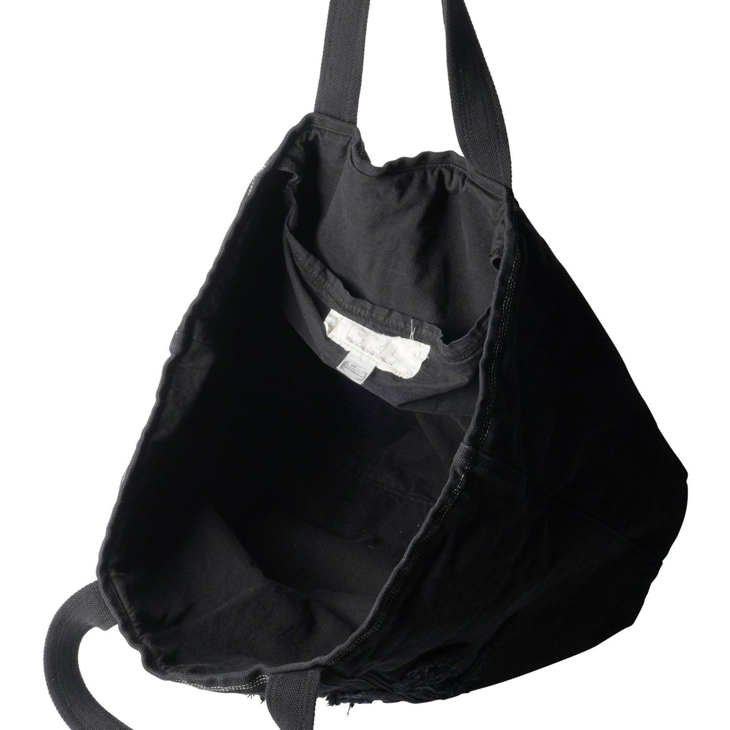 UNISEX VENICE TOTE BAG WOVEN / BLACK