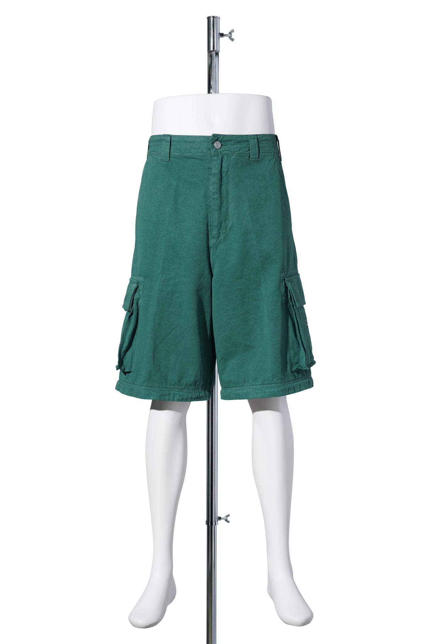 UNISEX ZIP-OFF CARGO PANTS WOVEN / GREEN