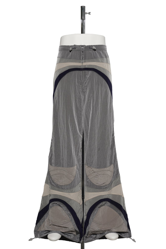 UNISEX NYLON RAVE PANTS WOVEN / GREY