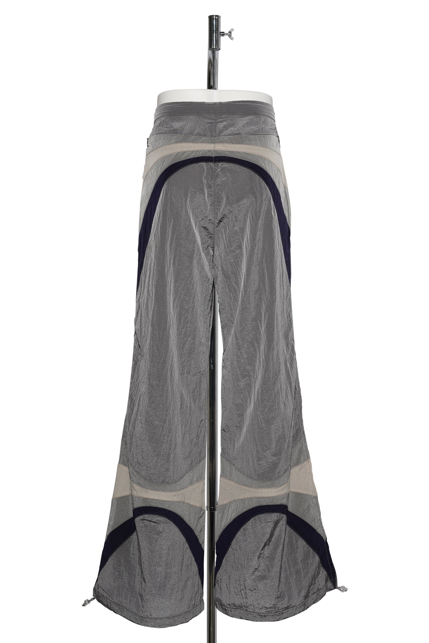 UNISEX NYLON RAVE PANTS WOVEN / GREY