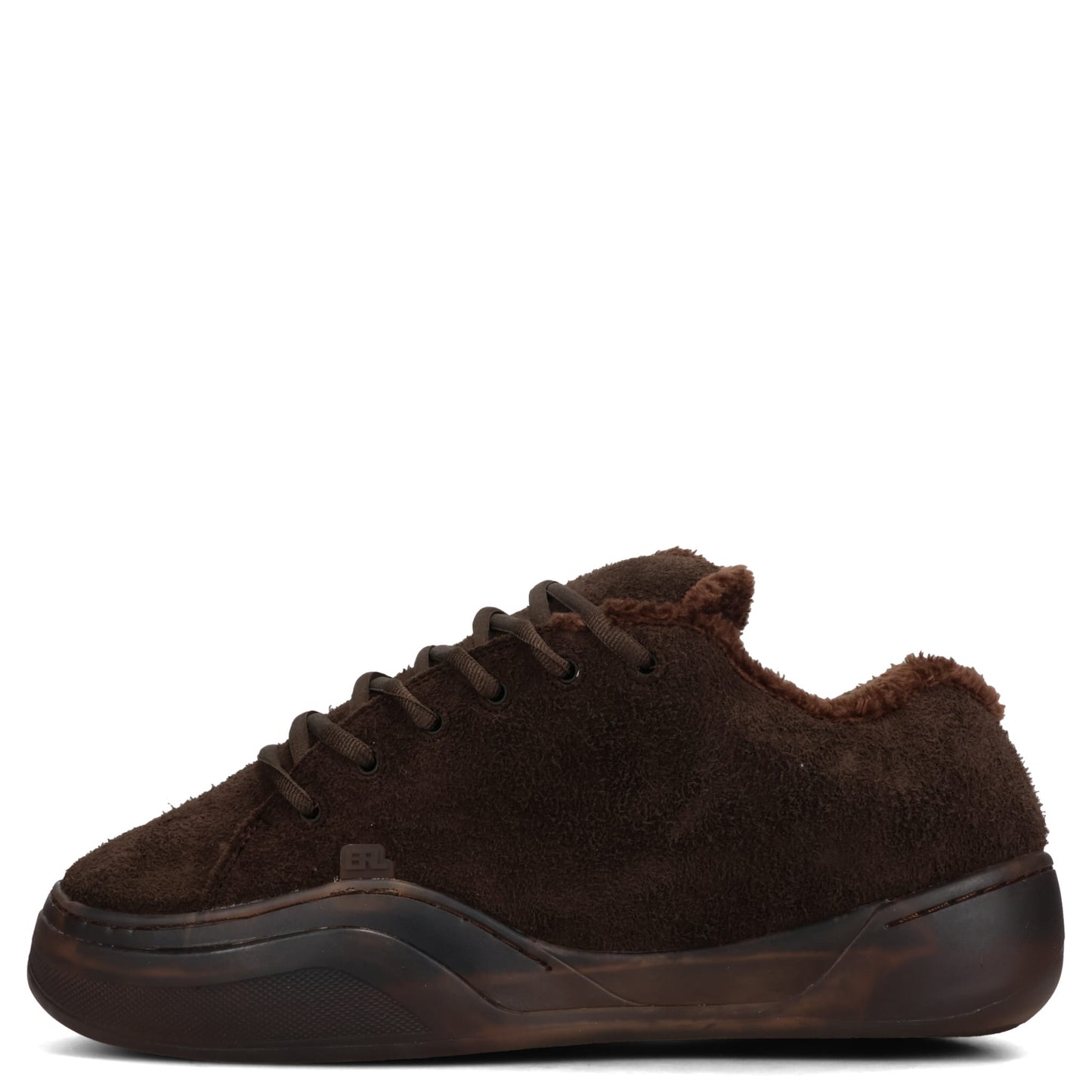 UNISEX SUEDE VAMP SNEAKERS / MUD