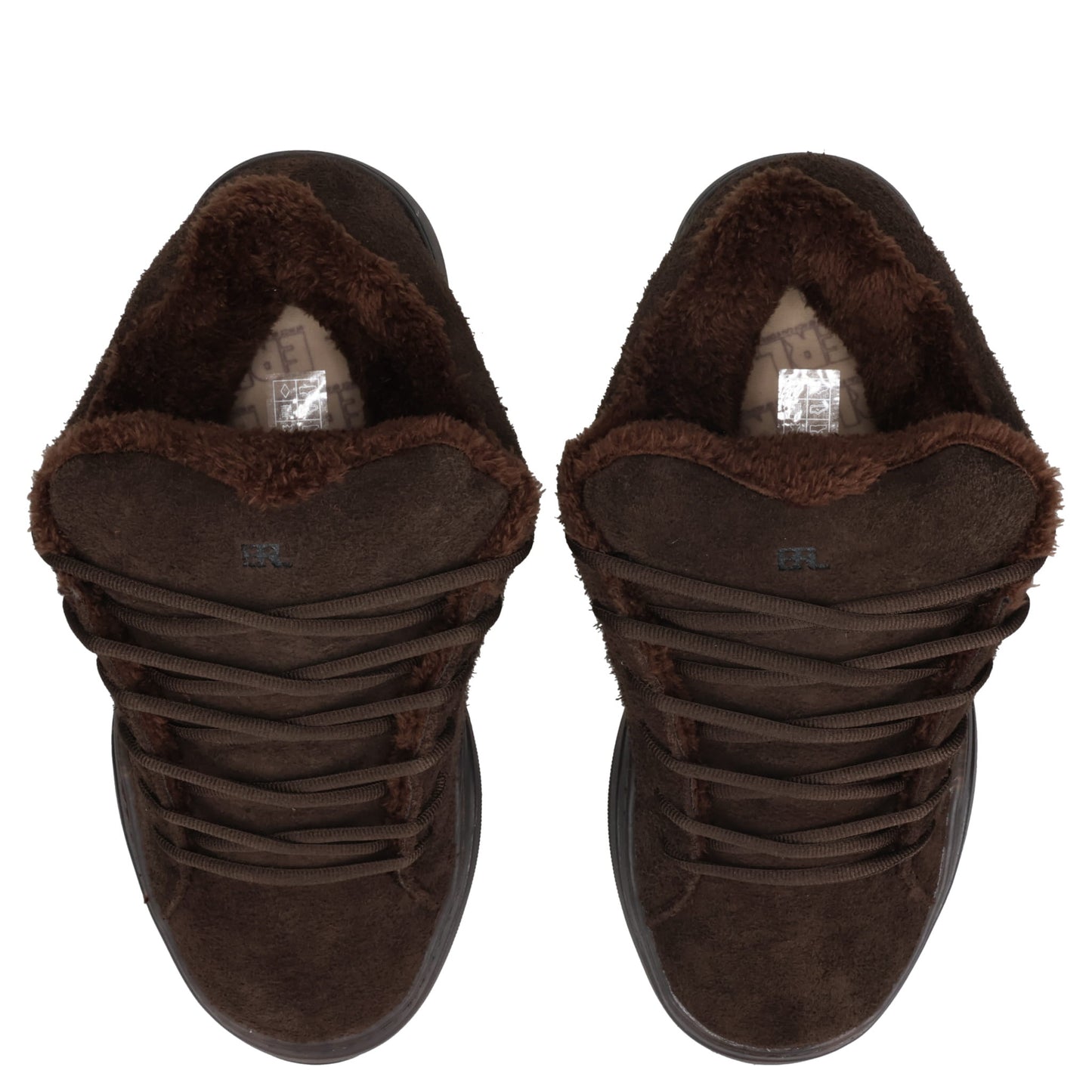UNISEX SUEDE VAMP SNEAKERS / MUD