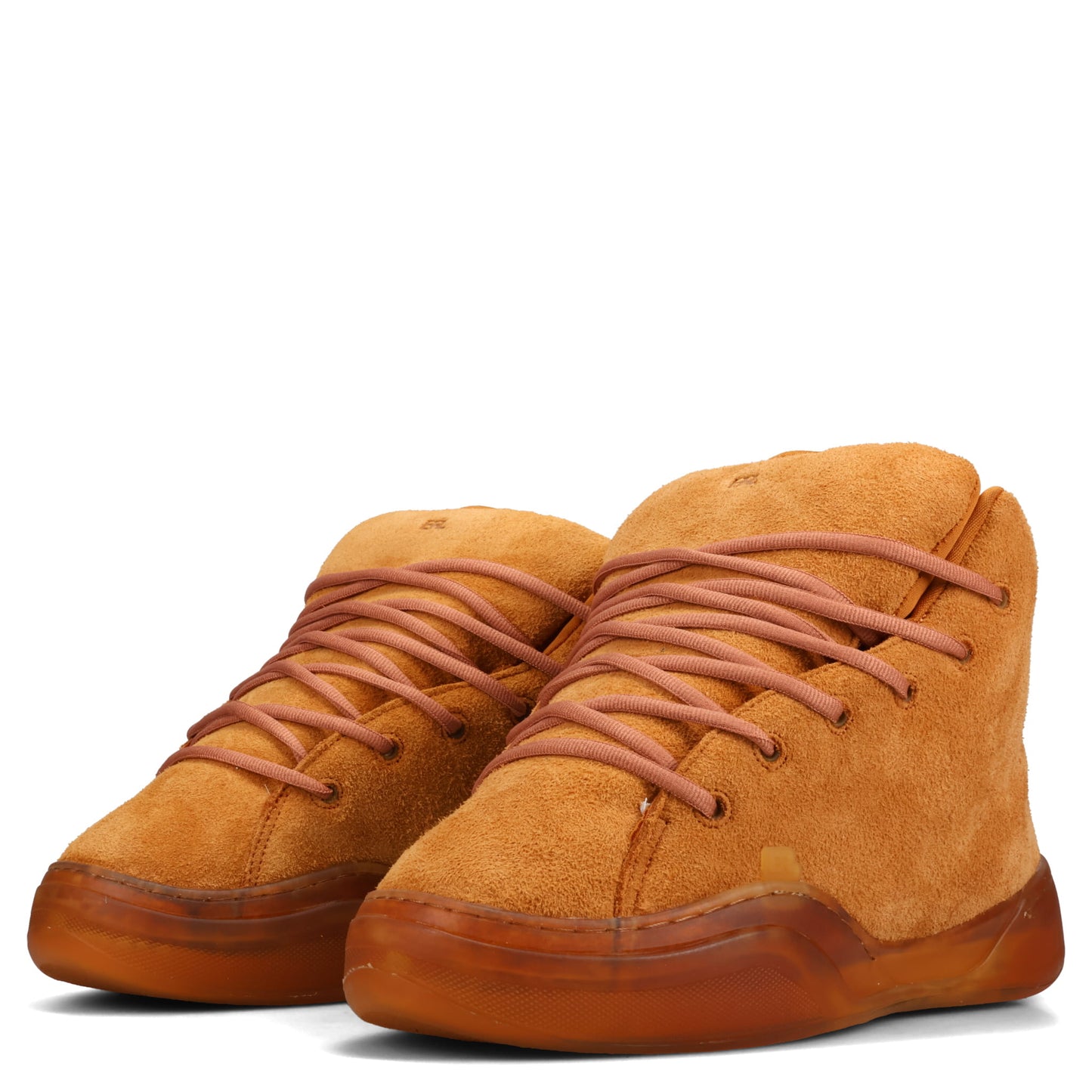 UNISEX SUEDE MID VAMP SNEAKERS / NATURAL