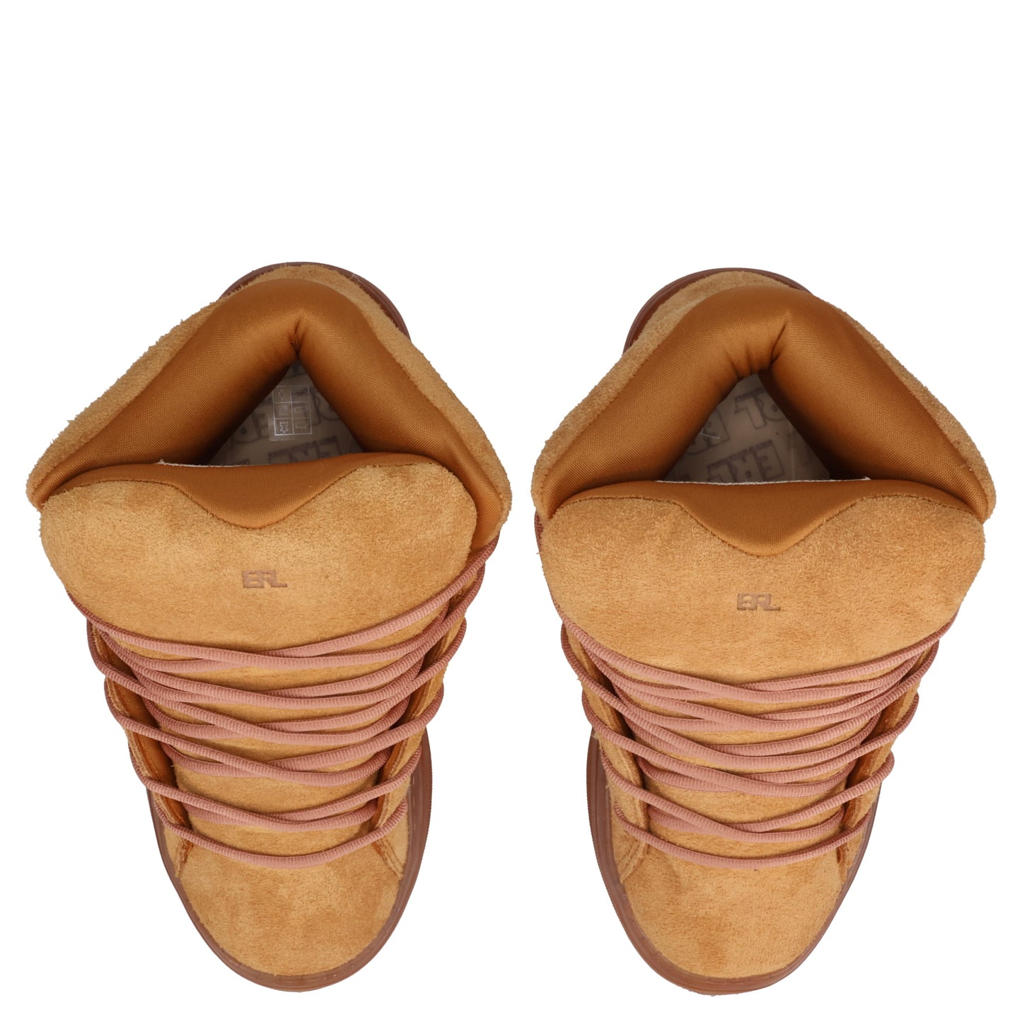 UNISEX SUEDE MID VAMP SNEAKERS / NATURAL