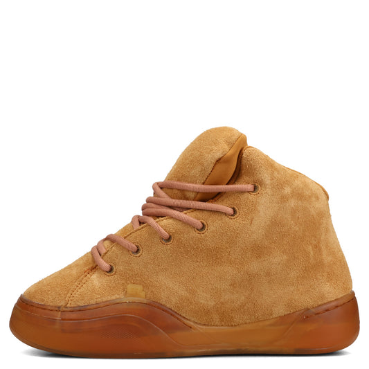 UNISEX SUEDE MID VAMP SNEAKERS / NATURAL
