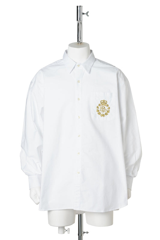 UNISEX OXFORD SHIRT / WHITE