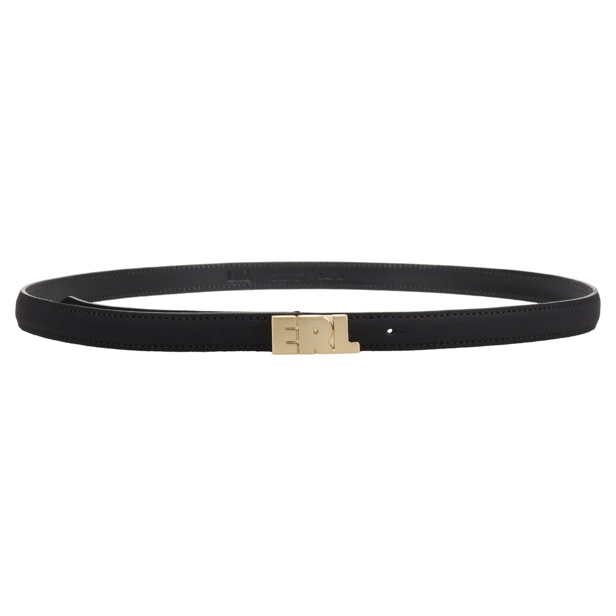 UNISEX SMALL DISTRESSED BELT LEATHER / BLACK
