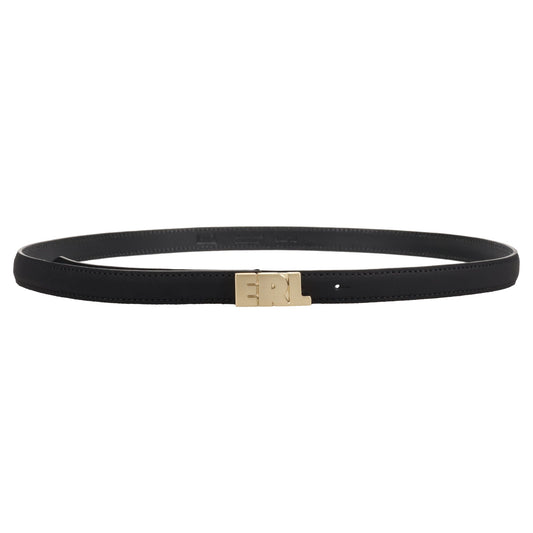 UNISEX SMALL DISTRESSED BELT LEATHER / BLACK
