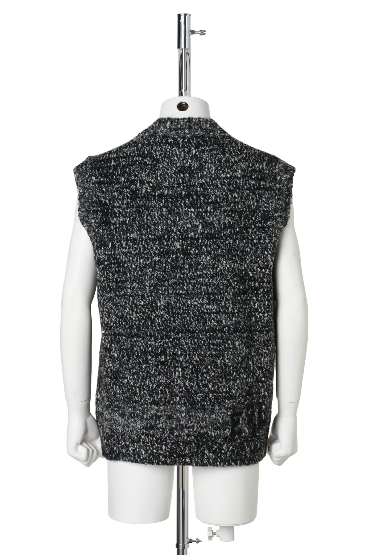 UNISEX MELANGE VEST / BLACK