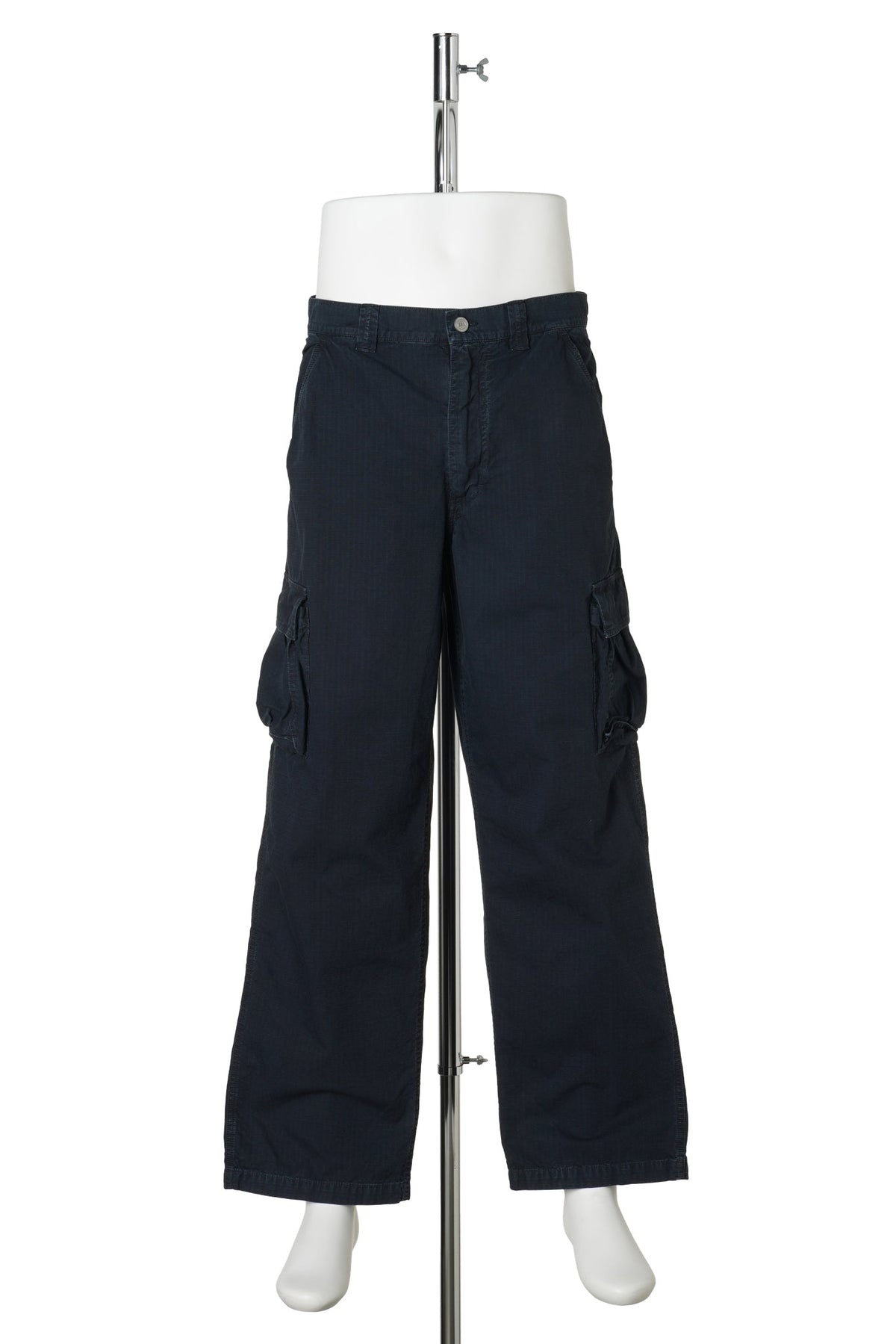UNISEX RIPSTOP CARGO PANTS / BLACK