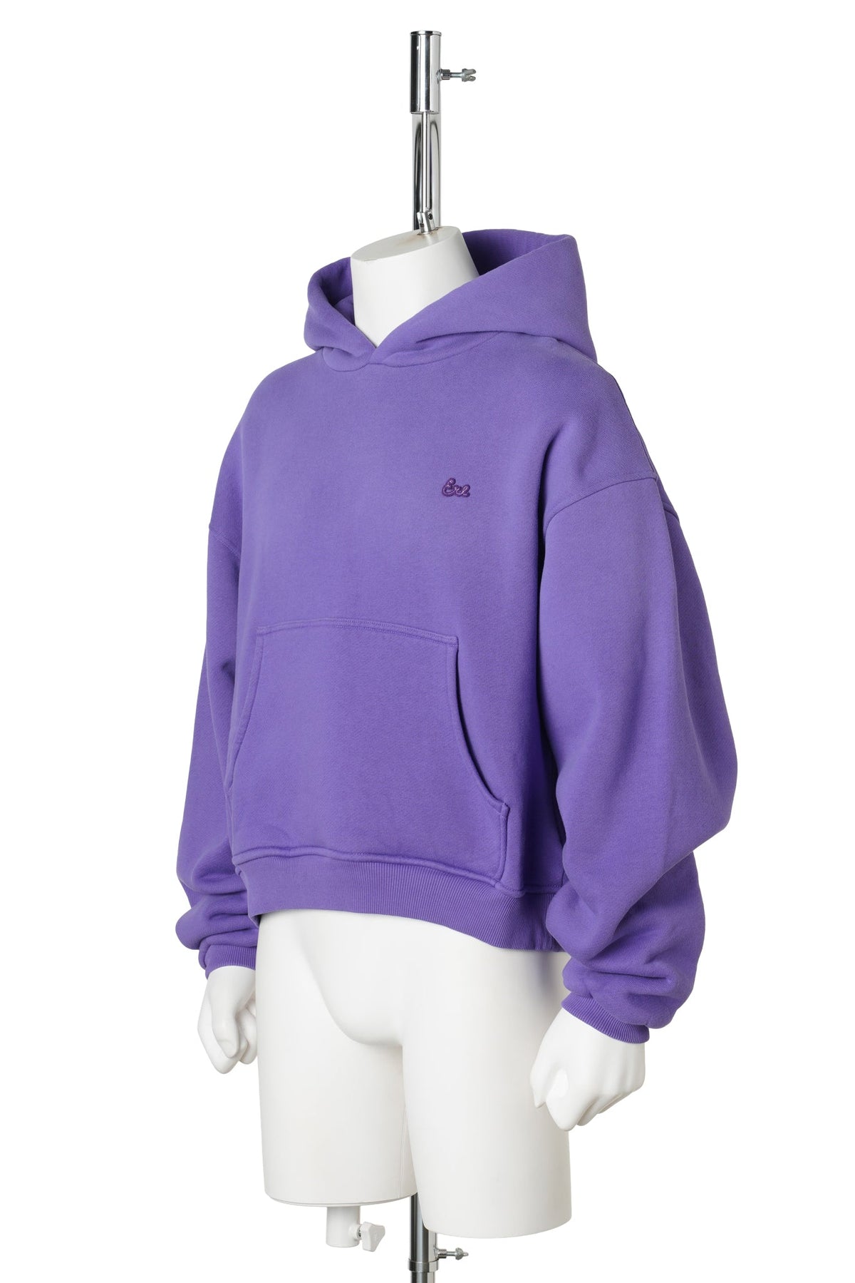 UNISEX ERL SCRIPT HOODIE / PURPLE
