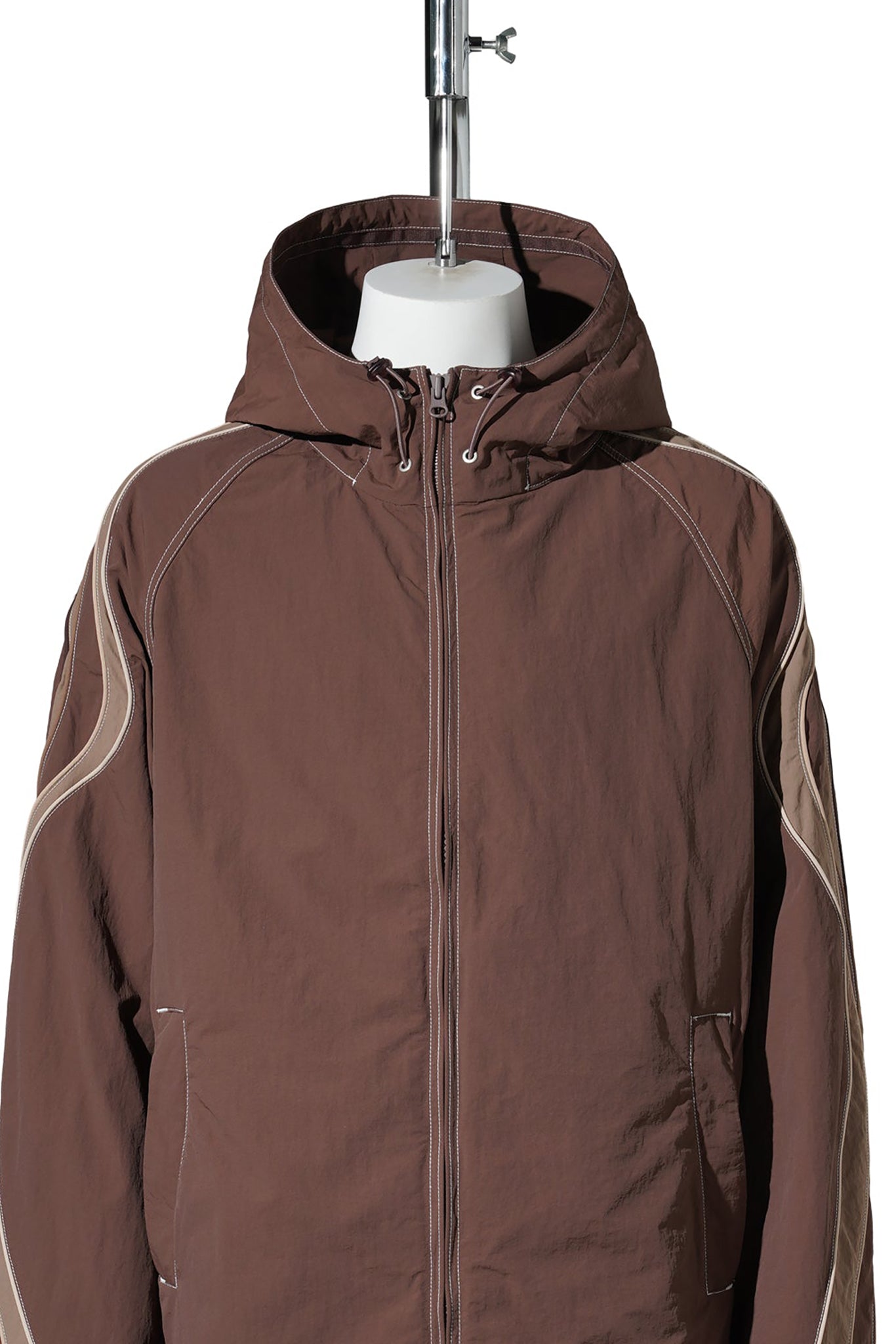 UNISEX UFO TRACK JACKET WOVEN / BROWN
