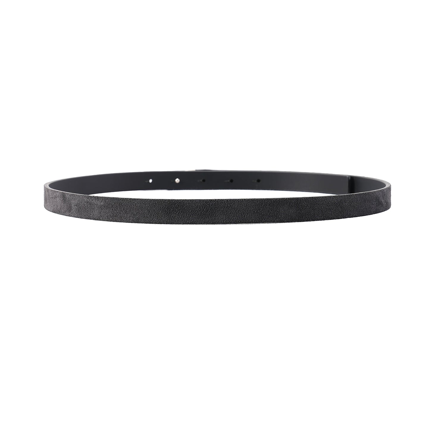 UNISEX ERL SUEDE SKINNY BELT LEATHER / PEPE