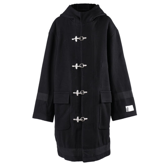 HEAVY WOOL COAT / BLACK