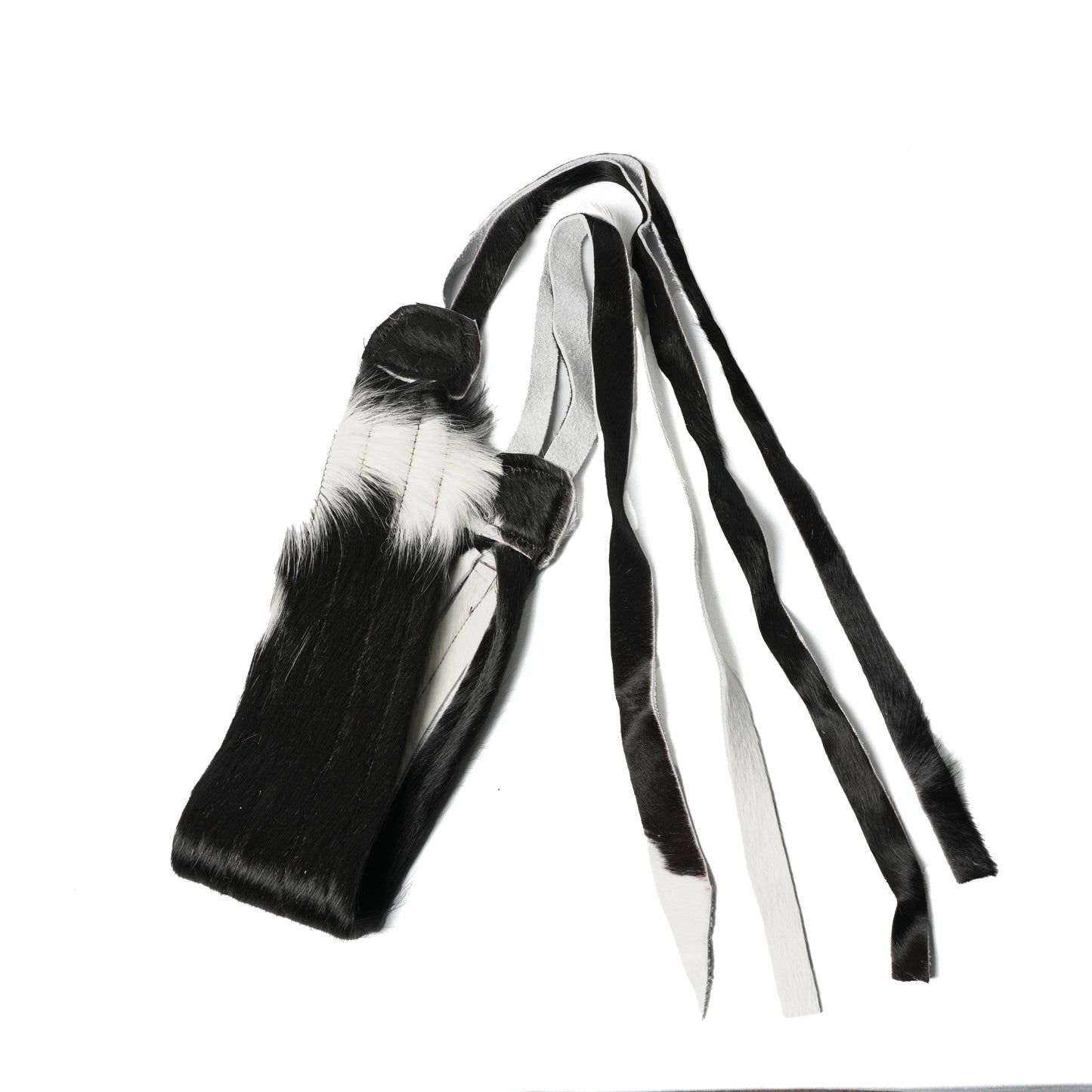 NGUNI BELT / BLACK WHITE