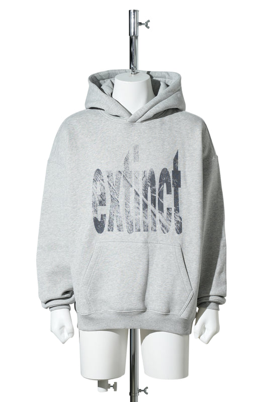 “INSIDE” HOODIE / GREY
