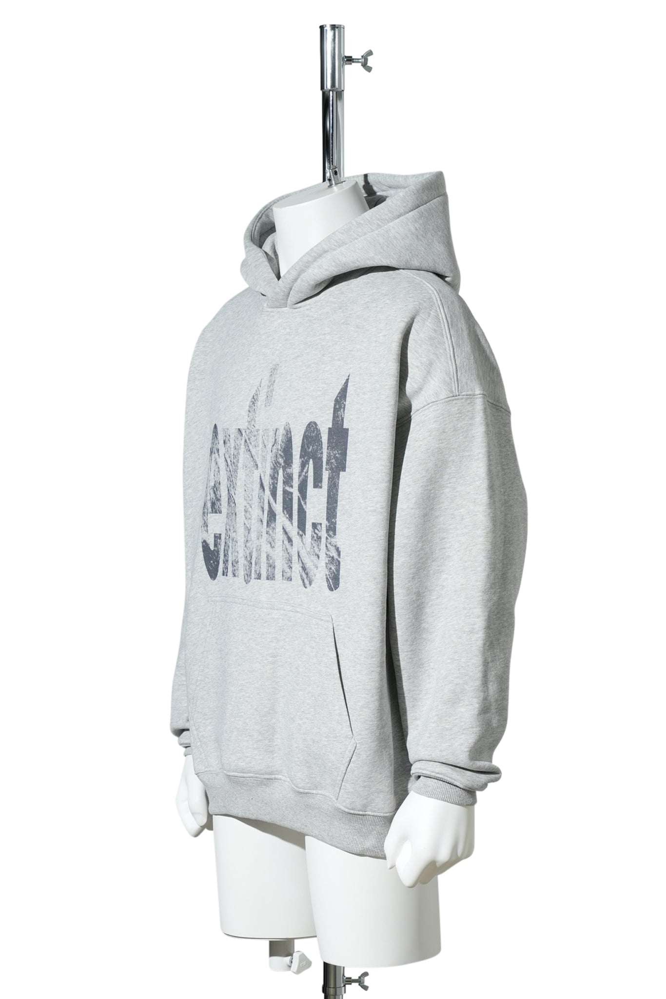 “INSIDE” HOODIE / GREY