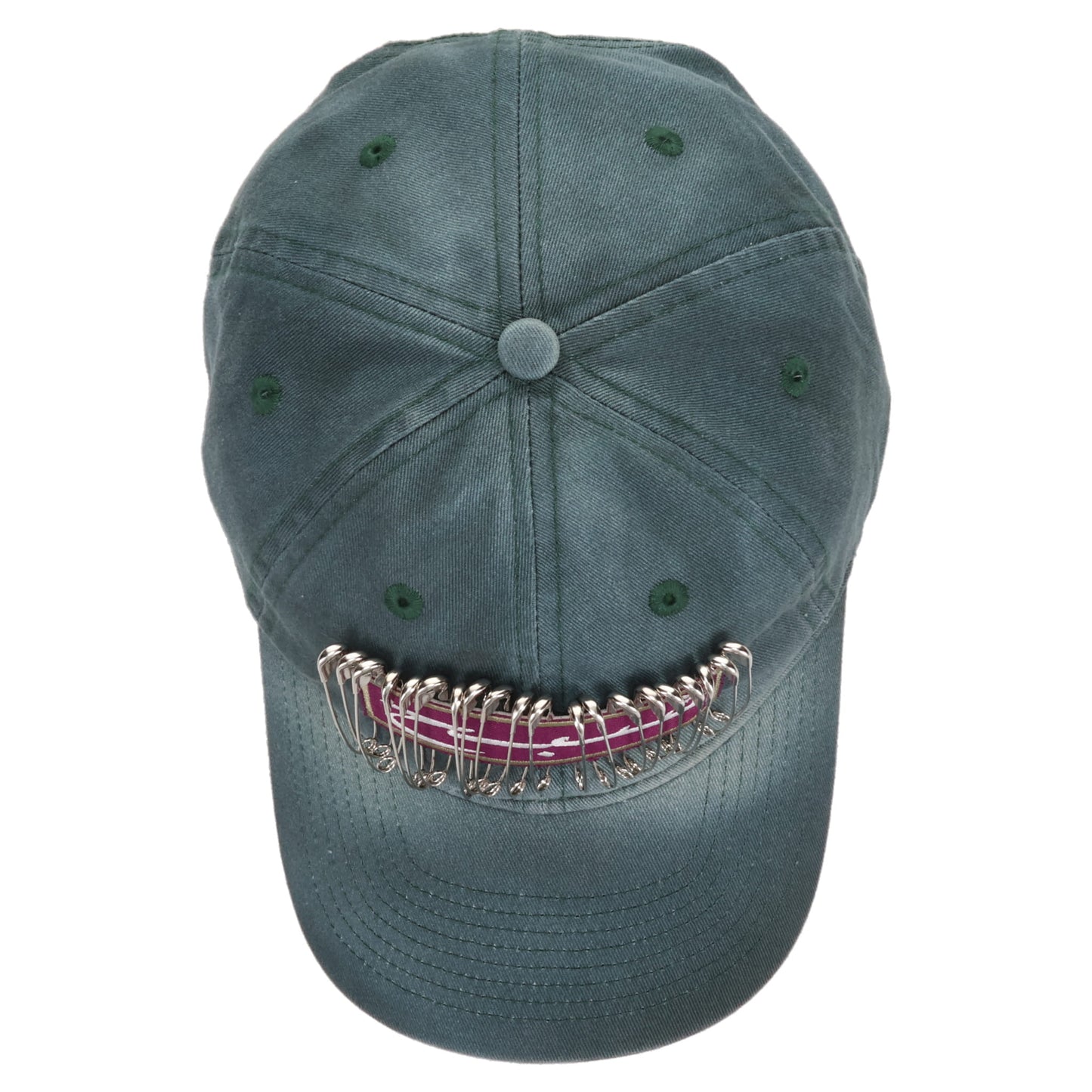 “GHOST” CAGE CAP / GREEN