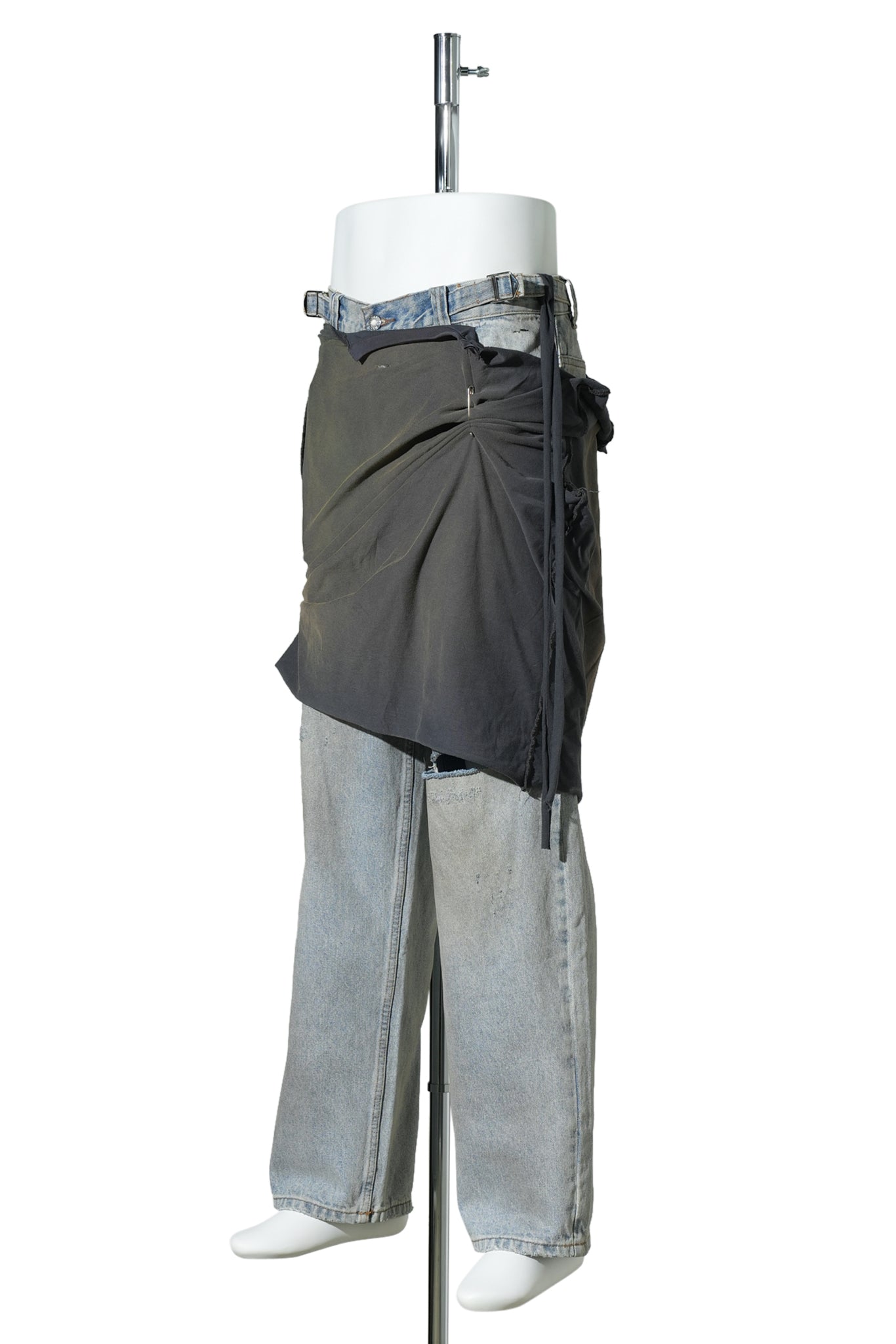 “FIX” GRAFT PANTS / BLUE BLACK