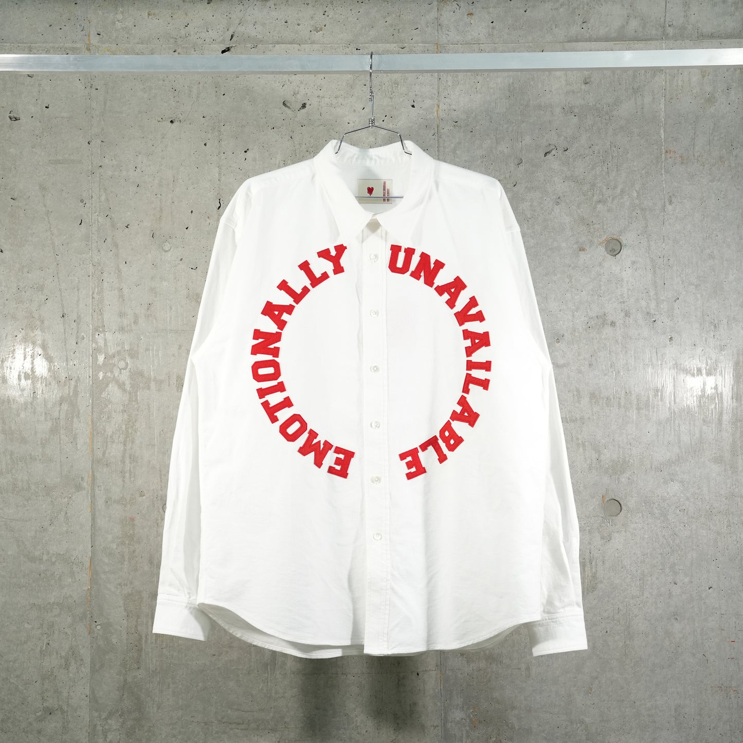 EU LOGO CIRCLE SHIRT / WHITE