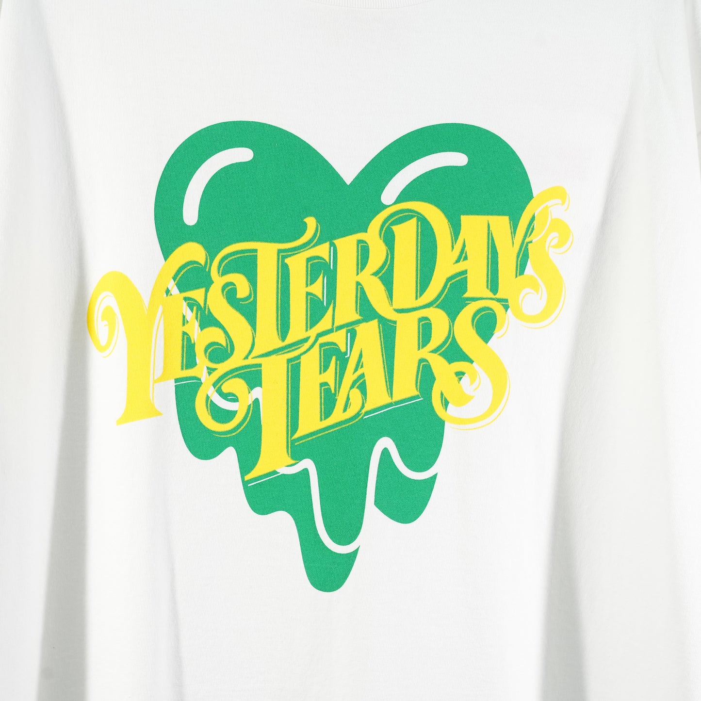 YESTERDAY TEARS SS T / WHITE