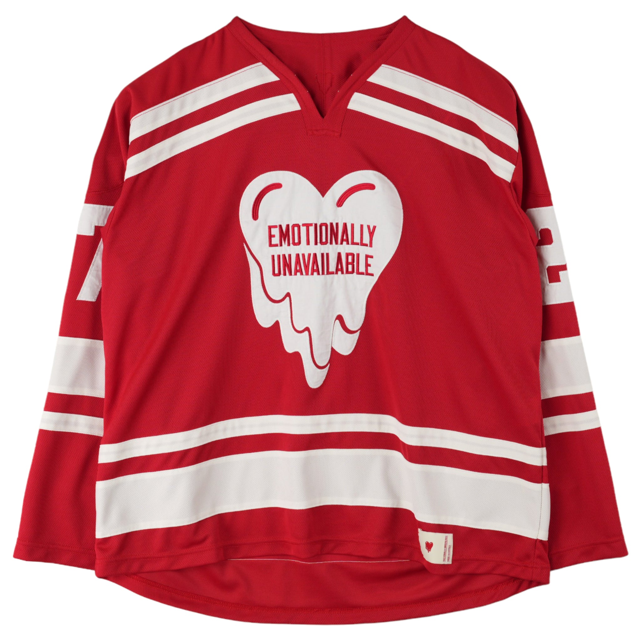 HOCKEY JERSEY / RED/O.WHITE – GR8