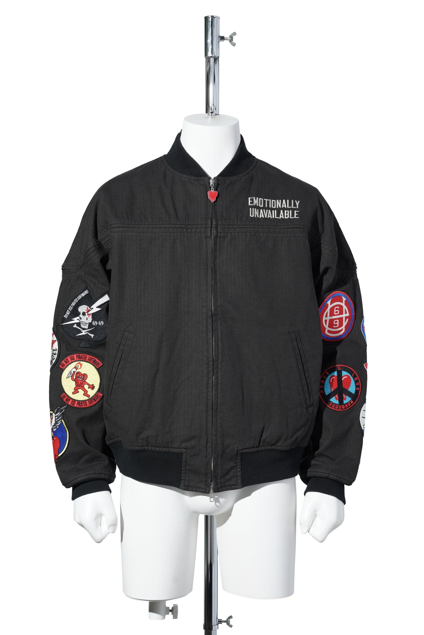 EU PATCH JACKET / BLACK